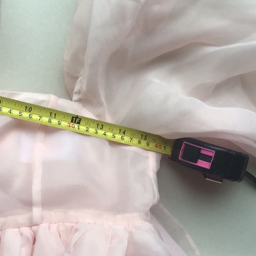 Selkie French puff dress in ballerina pink - Picture 7 of 16